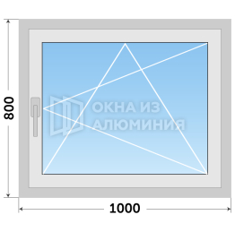 Окно для помещений AL-318