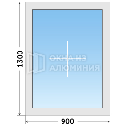 Раздвижное алюминиевое окно в квартиру AL-286